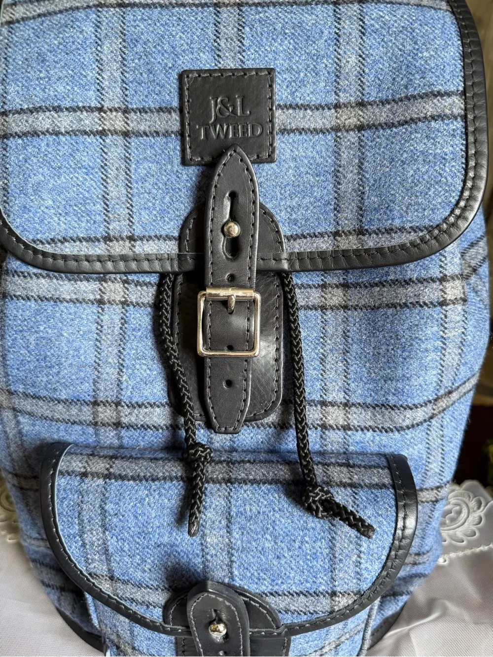 J&L Tweed classic blue
